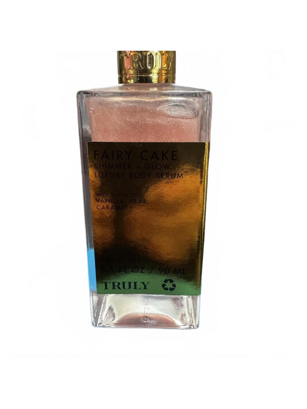 Truly Fairy Cake Shimmer Glow Luxury Body Serum 3.1 fl oz / 90 ml